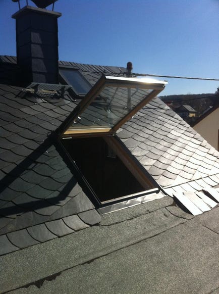 Dachausstieg groß Velux